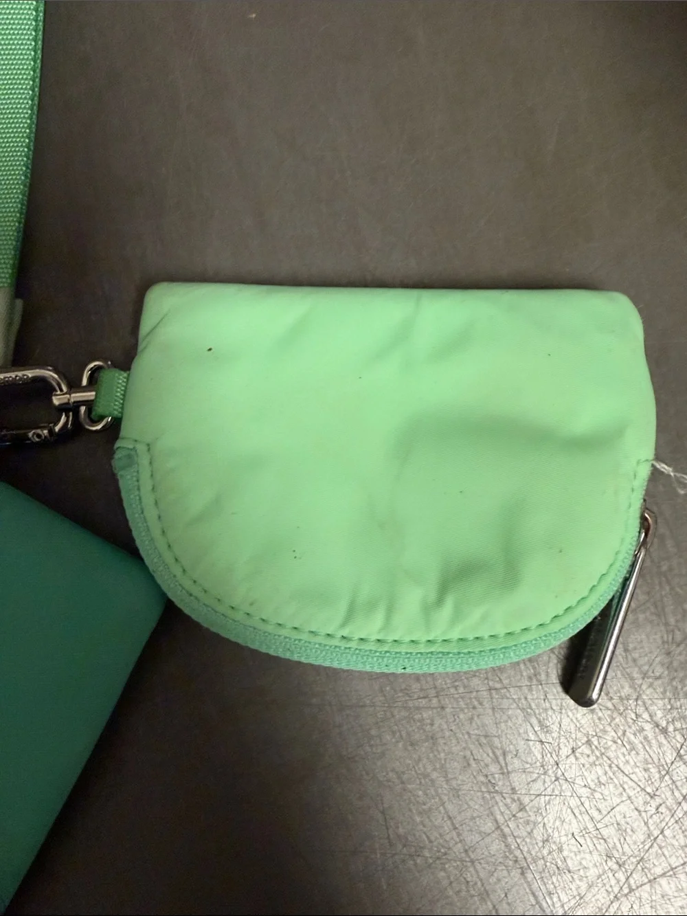 lululemon athletica Mint Green Key & Card Holder Set